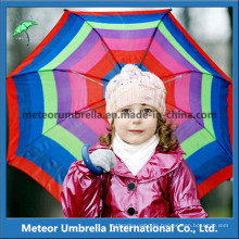 Cute Color Canopy Small Size Promotion Gift Sun and Rain Children Kids Umbrella Fancy Items